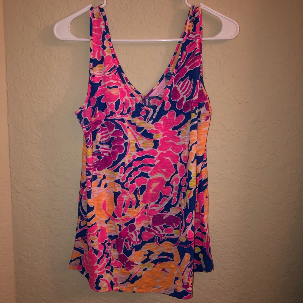 Lilly Pulitzer Tank Sleeveless V-Neck